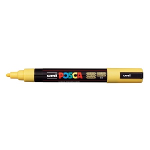 AK UNI marker PC-5M žuti slama 73 POSCA