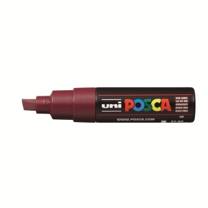 AK UNI marker PC-8K crveni 60 (red wine) POSCA 8mm