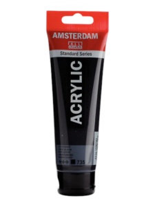 Akrilna 735 oxide black 120ml