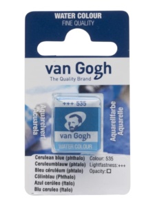 Akvarel gogh 535 cerulean blue phthalo 13g