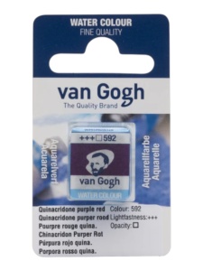 Akvarel gogh 592 quin purple red 13g