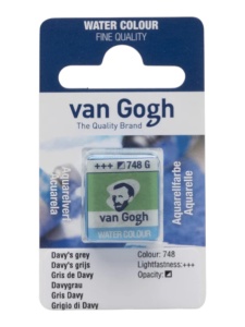 Akvarel gogh 748 davys grey 13g