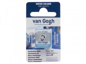 Akvarel gogh 843 interference white 13g