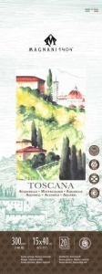 Blok Magnani Toscana rough 15x40 300g 20L