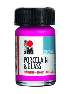 Boja za porcelan i staklo sjajna 131 raspberry 15ml