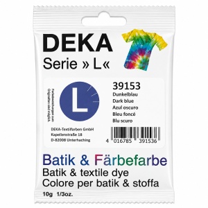 Boja za ručno farbanje tekstila teksas plava L53