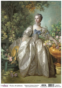 Elegance in woman EW-11 collection 30X42CM