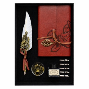 Kaligrafski set sa rokovnikom 251391 beli
