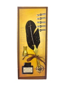 Kaligrafski set u braon kutiji 1017 crni