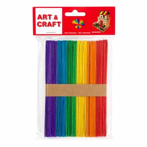 Kraft stapići boja 150mm,50k
