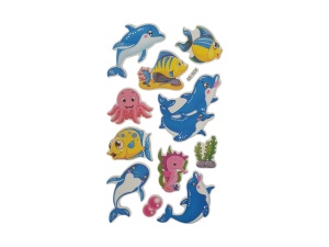 Kraft stiker 3D ribe SC2805