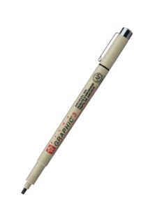 Liner black 3.0mm Pigma Graphic