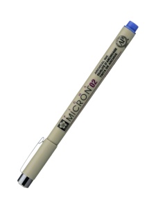 Liner blue 36 0.3mm Pigma Micron 02