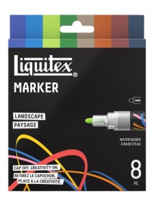 Liquitex Marker Set Landscape 8x2mm