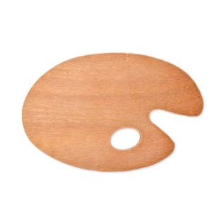 Paleta slikarska oval C drvena 20-30