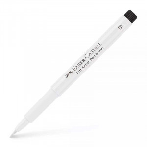 Pitt Artist Brush India ink pen, white