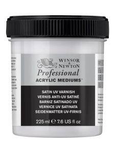 Professional Acrylic Satin UV Varnish 225ml