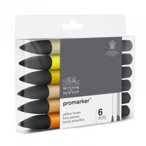 Promarker Yellow Tones set 6pcs