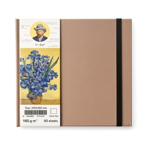 Sketchbook 220x230 van gogh krem 50l 160gr 251301