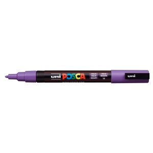 AK UNI marker PC-3M ljubičasti 12 (violet) POSCA /0.9-1.3mm