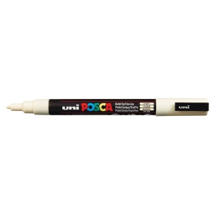 AK UNI marker PC-3M slonova kost 46 (ivory) POSCA /0.9-1.3mm