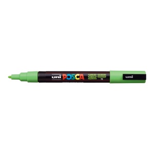 AK UNI marker PC-3M zeleni jabuka 72 POSCA /0.9-1.3mm