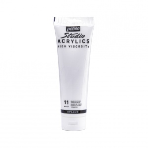 Akrilna boja Studio titanium white 250ml