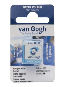 Akvarel gogh 106 opaque white 13g
