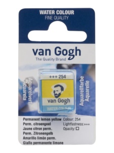 Akvarel gogh 254 permanent lemon yellow 13g