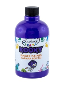 Boja za crtanje prstima-3008 purple 500ml