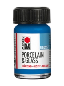 Boja za porcelan i staklo sjajna 057 gentian blue 15ml