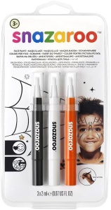 Boje za lice 3x2ml Halloween