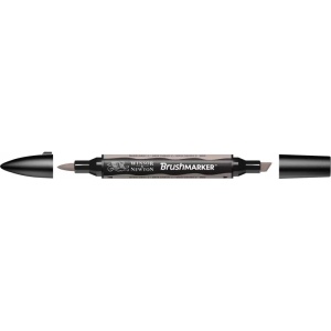 Brush marker worm grey 2