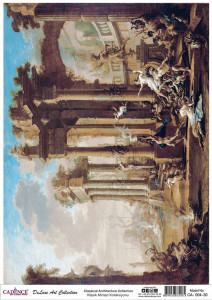 Classical arhitecture CA-04 collection 30X42CM