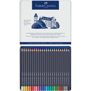 Colour Pencil Goldfaber in Metal Tin 24 Color