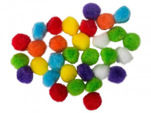 Crafty pom pom miks 15mm 30k