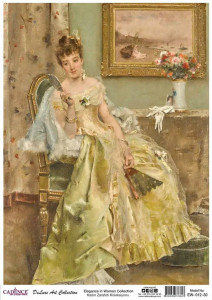 Elegance in woman EW-12 collection 30X42CM