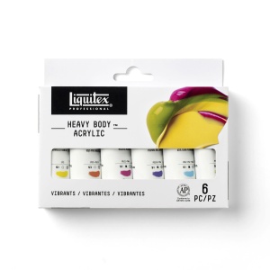 Heavy Body Acrylic set 6 x 22ml Vibrantes