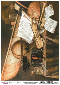 Musical instruments MI-07 collection 30X42CM