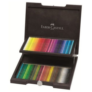 Polychromos colour pencil wooden case 1x72