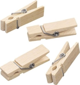 Stipaljke drvene 45x13mm-pak4 Heyda 21-87357 38