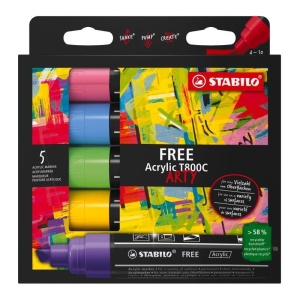 693-5 FREE Acrylic Marker 1-5