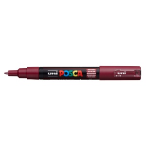 AK UNI marker PC-1M crveno vino 60 (red wine) POSCA /0.7mm
