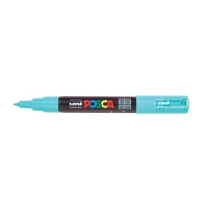 AK UNI marker PC-1M zeleni aqua p6 POSCA /0.7mm