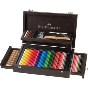 Art & Graphic Collection wooden case 125 pieces