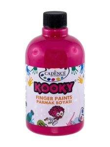 Boja za crtanje prstima - 3009 pink 500ml