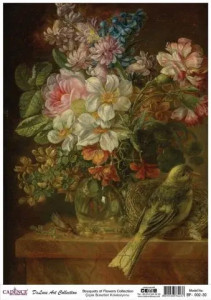 Bouquets of flowers BF-02 collection 30X42CM