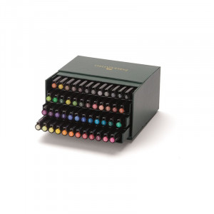 Brush India ink pen studio box of 48