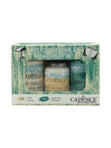 Chalky home decor set-5 old lace - palm royal 90+90+50 ml