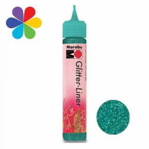Glitter liner 592 tangerine petrol 25ml